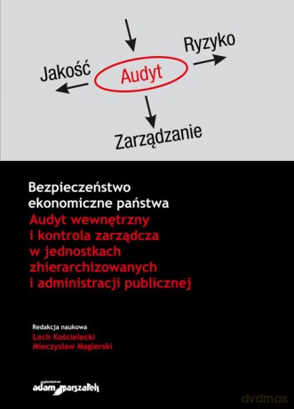 Bezpieczeństwo ekonomiczne państwa Audyt wewnętrzny i kontrola zarządcza w jednostkach zhierarchizowanych i administracji publicznej [KSIĄŻKA]