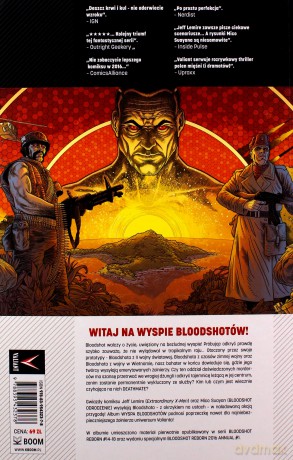 Bloodshot Odrodzenie 4 Wyspa Bloodshotów - Lemire Jeff [KOMIKS]