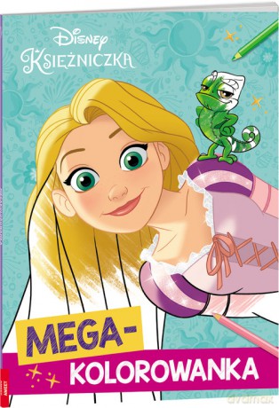 Disney Księżniczka. Megakolorowanka [KSIĄŻKA]