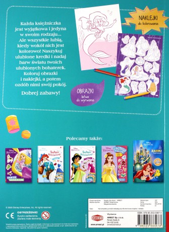 Disney Księżniczka. Megakolorowanka [KSIĄŻKA]