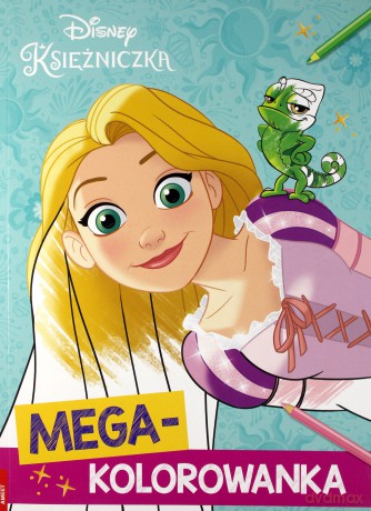 Disney Księżniczka. Megakolorowanka [KSIĄŻKA]