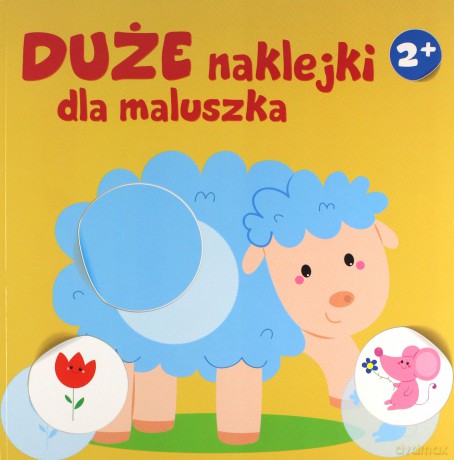 duże naklejki dla maluszka 2+ Owieczka II - Różni [KSIĄŻKA]