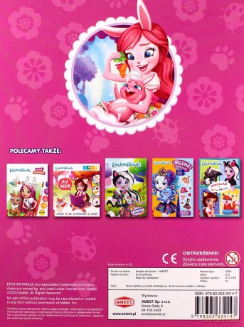 Enchantimals. Baw się naklejkami [KSIĄŻKA]