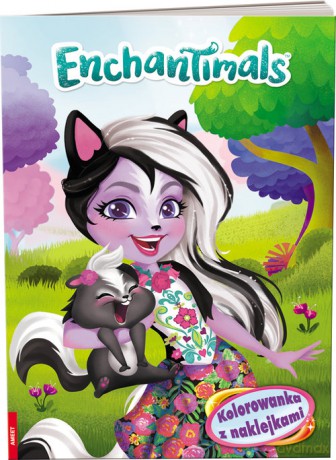 Enchantimals. Kolorowanka z naklejkami [KSIĄŻKA]