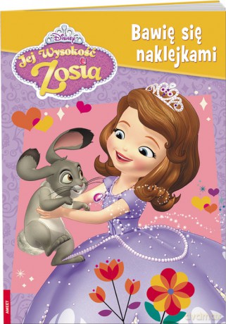 Jej Wysokość Zosia Bawię się naklejkami [KSIĄŻKA]