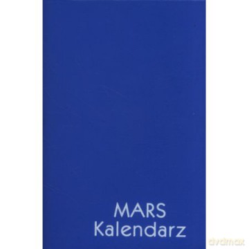 Kalendarz 2019 Mars niebieski [KALENDARZ]