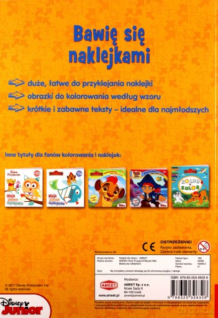 Klub Przyjaciół Myszki Miki Bawię się naklejkami [KSIĄŻKA]