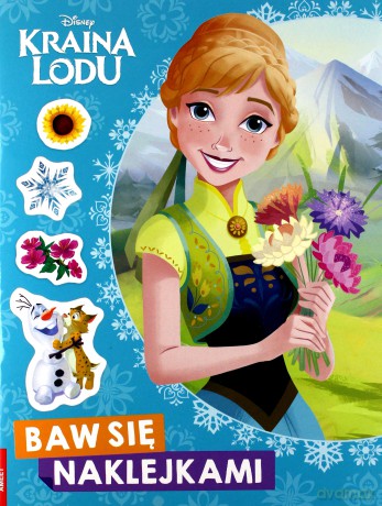 Kraina lodu. Baw się naklejkami [KSIĄŻKA]