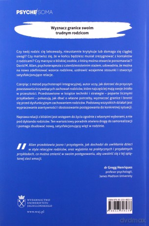 Krytyczni wymagający i dysfunkcyjni rodzice - David A. Allen [KSIĄŻKA]