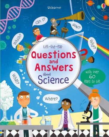 Lift-the-flap questions and answers about science - Katie Daynes [KSIĄŻKA]