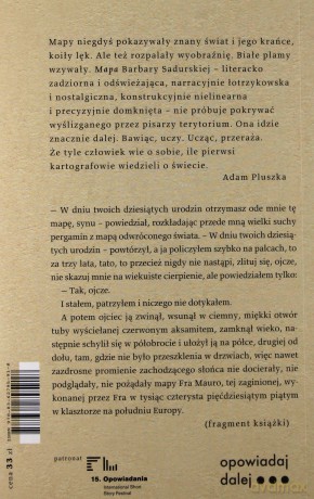 Mapa - Barbara Sadurska [KSIĄŻKA]