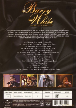 Barry White: Can't Get Enough Of Your Love, Babe [DVD]