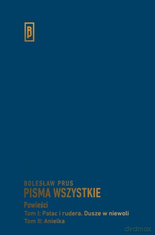 Pałac i rudera Dusze w niewoli Anielka - Bolesław Prus [KSIĄŻKA]