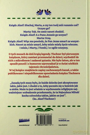 Rozmowy z dziećmi Kazania niecodzienne (2020) - Józef Tischner [KSIĄŻKA]