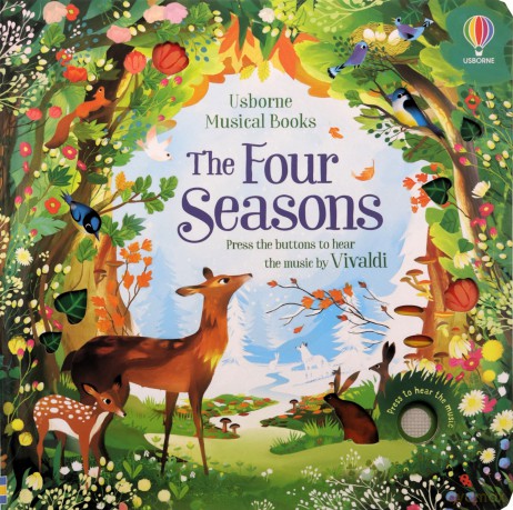 The Four Seasons with music by Vivaldi [KSIĄŻKA]