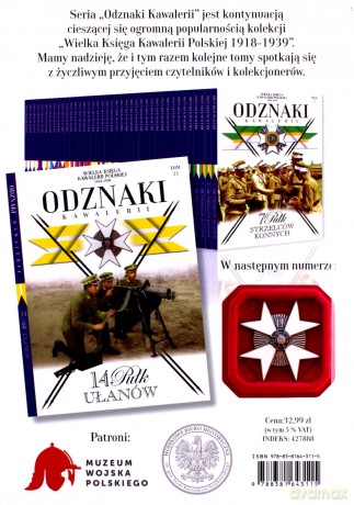 Wielka Księga Kawalerii Polskiej Odznaki Kawalerii (Tom 24) [KSIĄŻKA]