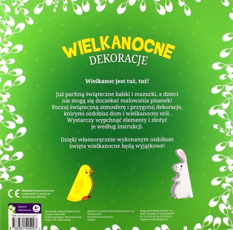 Wielkanocne wypychanki Dekoracje [KSIĄŻKA]