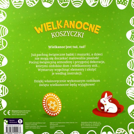 Wielkanocne wypychanki Koszyczki [KSIĄŻKA]