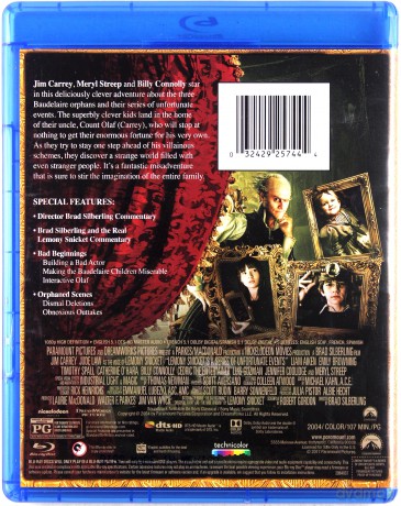 Lemony Snicket's A Series of Unfortunate Events (Seria niefortunnych zdarzeń) [Blu-Ray]