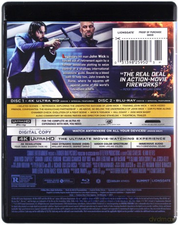 John Wick 2 [Blu-Ray 4K]+[Blu-Ray]