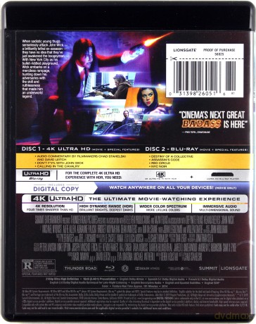 John Wick [Blu-Ray 4K]+[Blu-Ray]