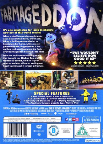 A Shaun The Sheep Movie: Farmageddon [DVD]