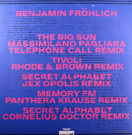 Benjamin Frohlich: Amiata Remixes [Winyl]