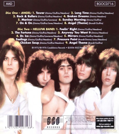 Angel: Angel Helluva Band [2CD]