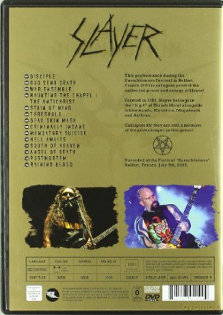 Slayer: French Connection  (2003) [DVD]