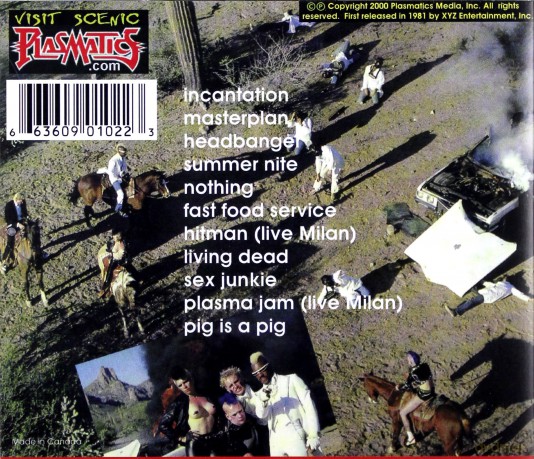 Plasmatics: Beyond The Valley Of 1984 [CD]
