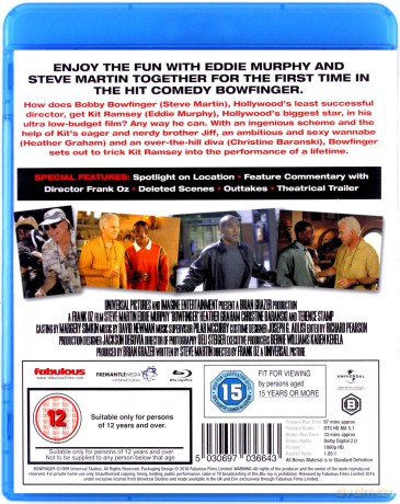 Bowfinger (Wielka heca Bowfingera) [Blu-Ray]