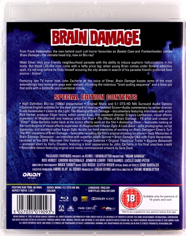 Brain Damage (Zniszczenie mózgu) [Blu-Ray]