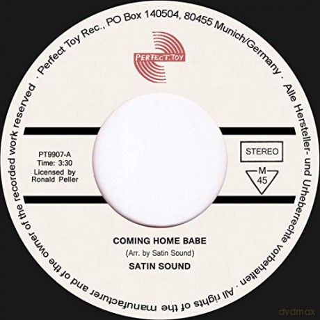 Ronny Pellers Satin Sound: Coming Home Baby [Winyl]