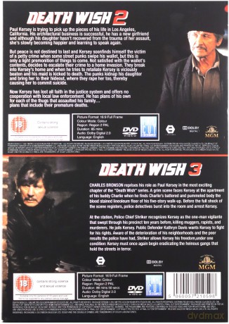 Death Wish 2 & 3 [2DVD]