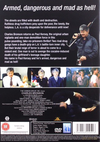 Death Wish 4 - The Crackdown (Życzenie śmierci 4) [DVD]