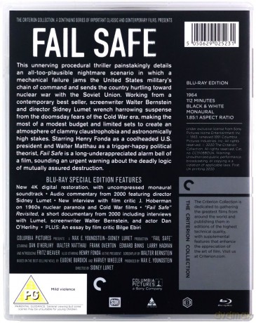Fail Safe (Czerwona linia) (Criterion Collection) [Blu-Ray]