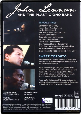John Lennon John and The Plastic Ono Band: Sweet Toronto [DVD]