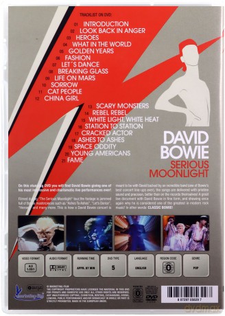 David Bowie: Serious Moonlight [DVD]