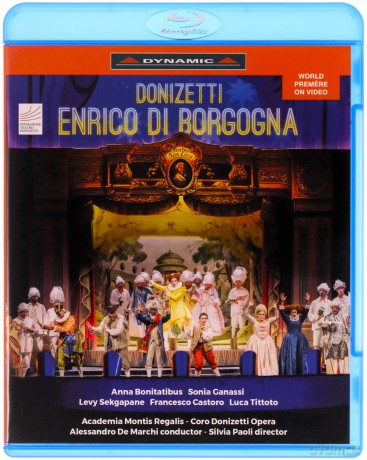 Coro Donizetti Opera: Gaetano Donizetti: Enrico Di Borgogna (Melodramma Per Musica) [Blu-Ray]