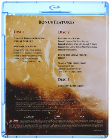 Game Of Thrones: The Complete Series (Gra o Tron) [40xBlu-Ray]