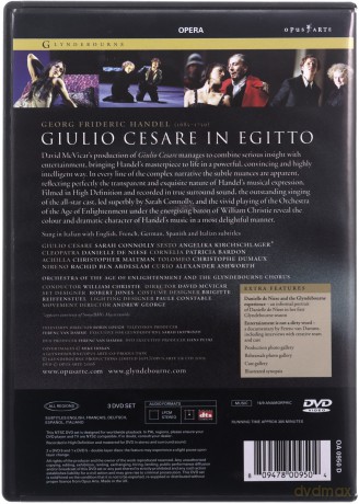 Oaeglyndebourne Ormcvicar: Handelgiulio Cesare [3xDVD]