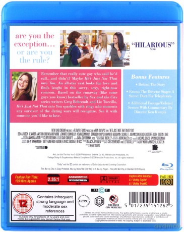 Hes Just Not That Into You (Kobiety pragną bardziej) [Blu-Ray]