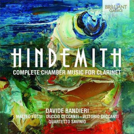 Davide Bandieri: Hindemith: Complete Chamber Music For Clarinet [2CD]
