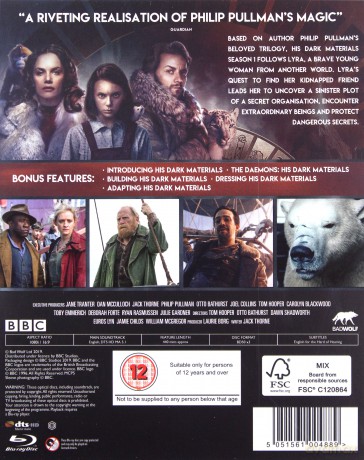 His Dark Materials Season 1 (Mroczne materie) [Blu-Ray]