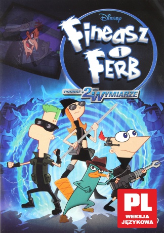Fineasz i Ferb: Podróż w drugim wymiarze (Disney) [DVD]