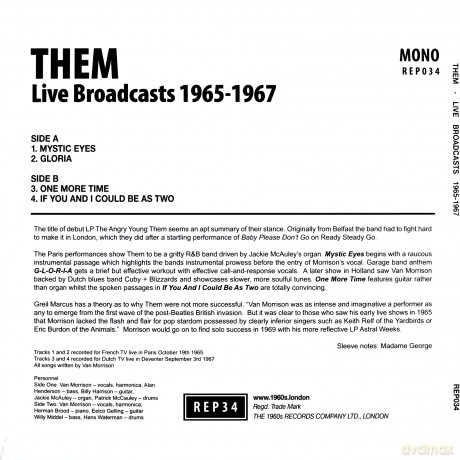 Them: Live Broadcasts 1965-1967 [Winyl]