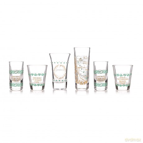 Lord Of The Rings: Glass kieliszki