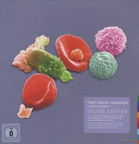 Peter Gabriel: New Blood - Live In London (Limited digibook) [Blu-Ray]+[DVD]+[2CD]+[KSIĄŻKA]