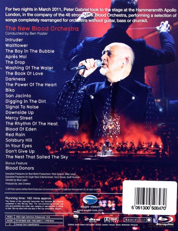 Peter Gabriel: New Blood - Live In London [Blu-Ray]