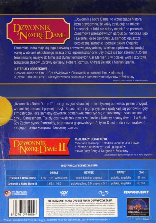Dzwonnik z Notre Dame / Dzwonnik z Notre Dame II (Disney) [BOX] [2DVD] 
